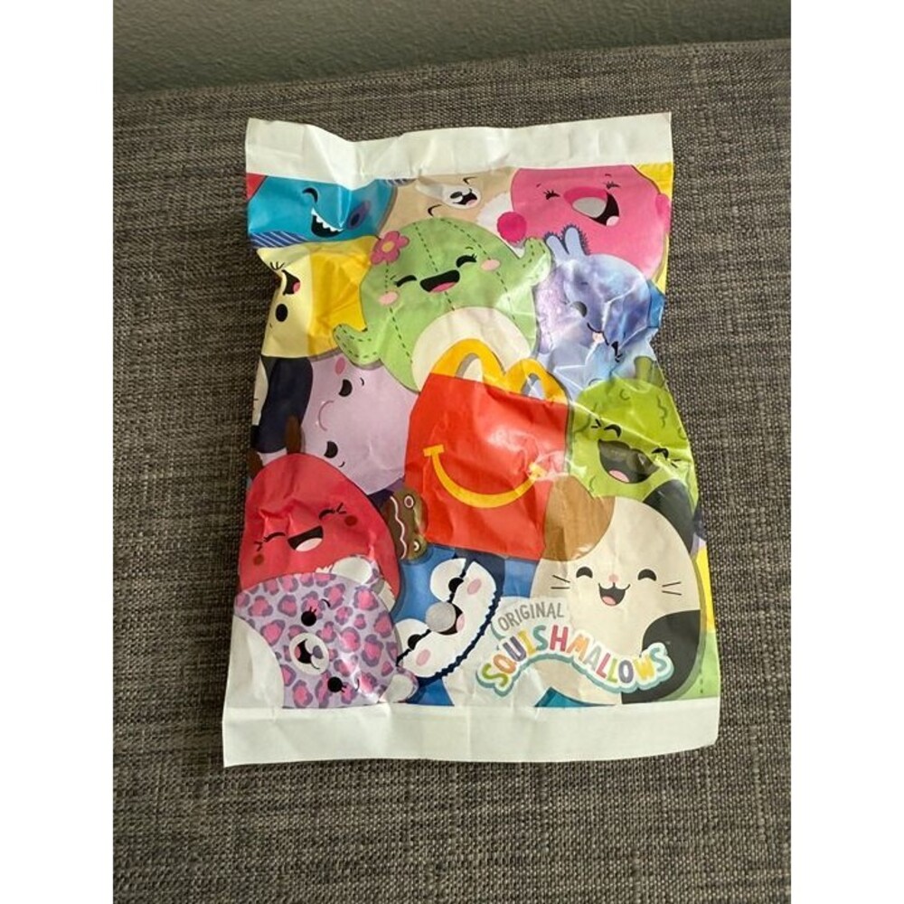 New sealed  Mc Donald's Squishmallows Plush Happy Meal Toy 3"